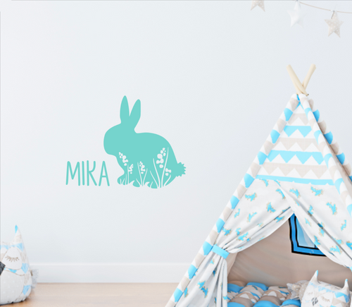 Customised Wall Decals - Bunny