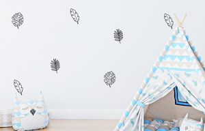 Tropical Leaves Wall Decals